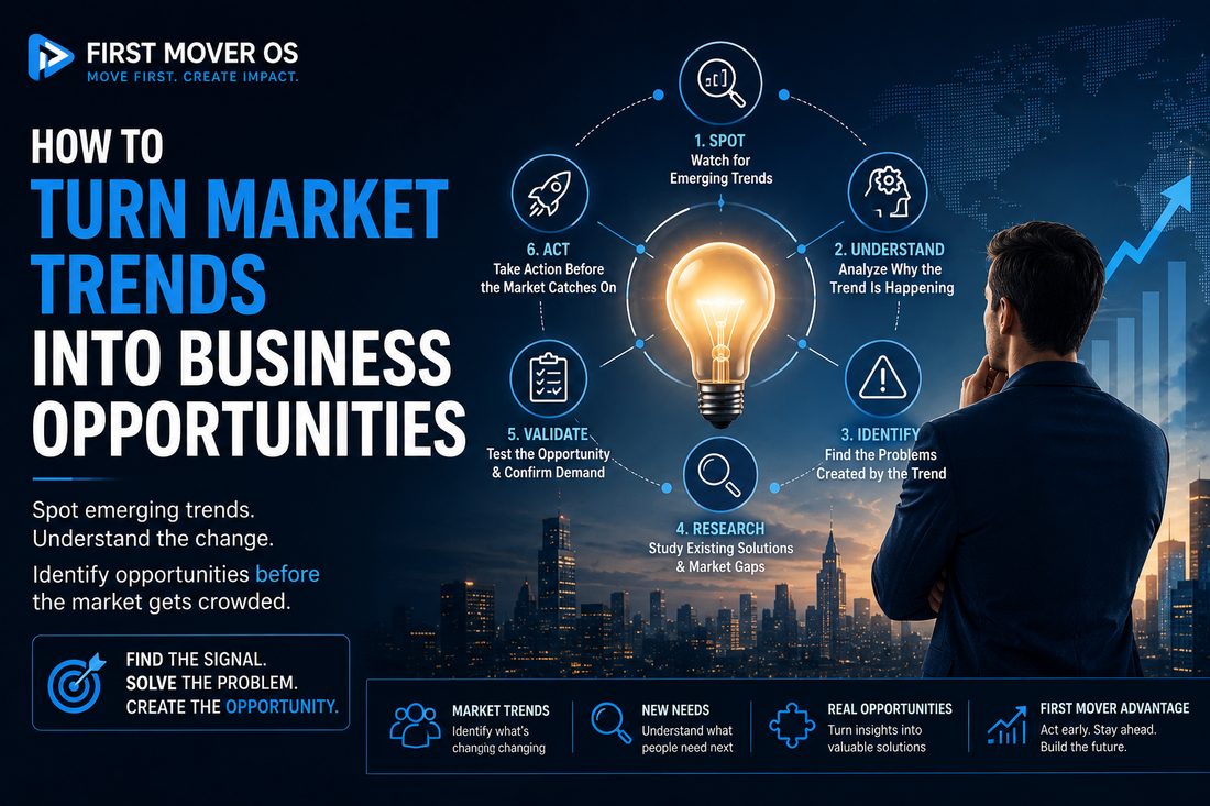 How to Turn Market Trends Into Business Opportunities