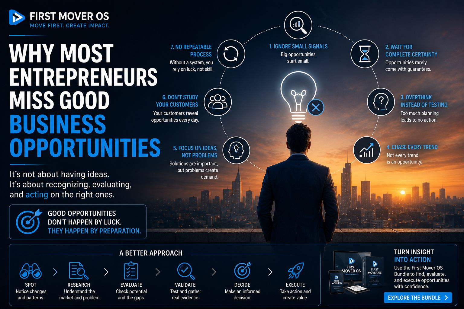 Why Most Entrepreneurs Miss Good Business Opportunities