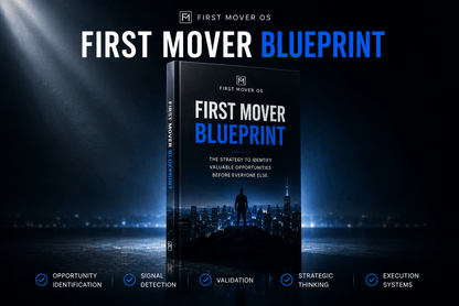first mover advantage business growth system