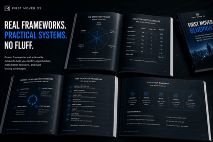 first mover advantage business growth system